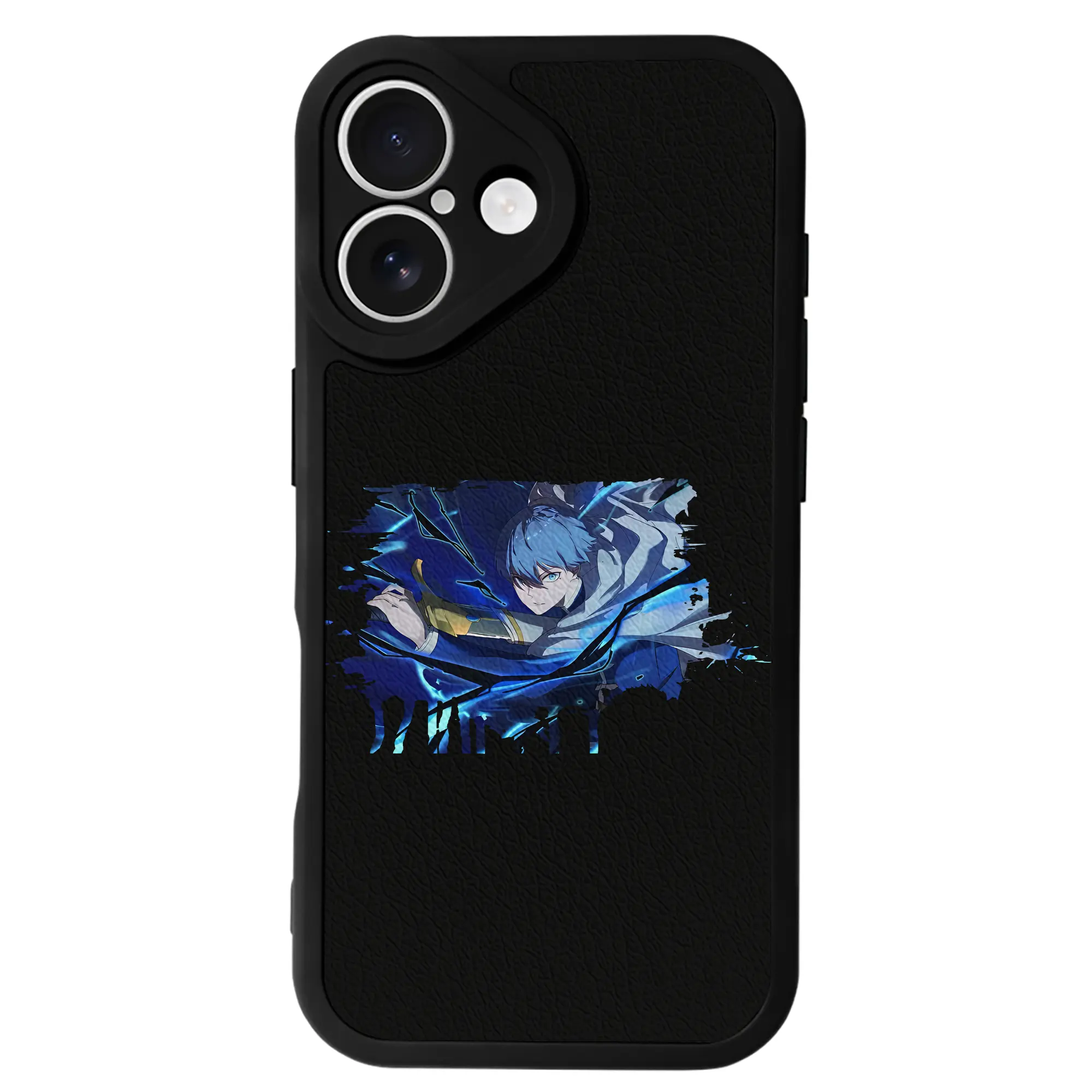 葬送のフリーレン（Frieren） グッズ,ヒンメル（Himmel） - IPhone 16シリーズ対応 ・ シリコンスマホケース ・ レザー調 ・ 高精度フィット ・ 耐衝撃 ・ ワイヤレス充電対応 ・ 精密カット